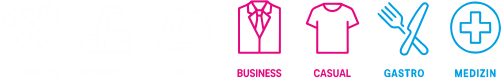 Branchen: Handwerk Industrie, Bau, Business, Casual, Gastro, Medizin