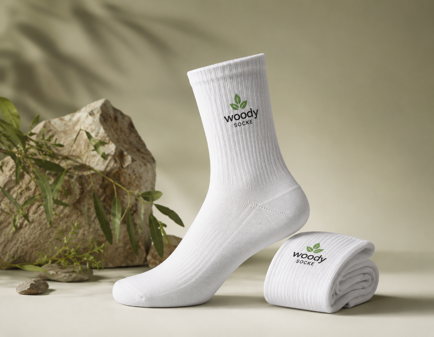 Holzfaser Socke